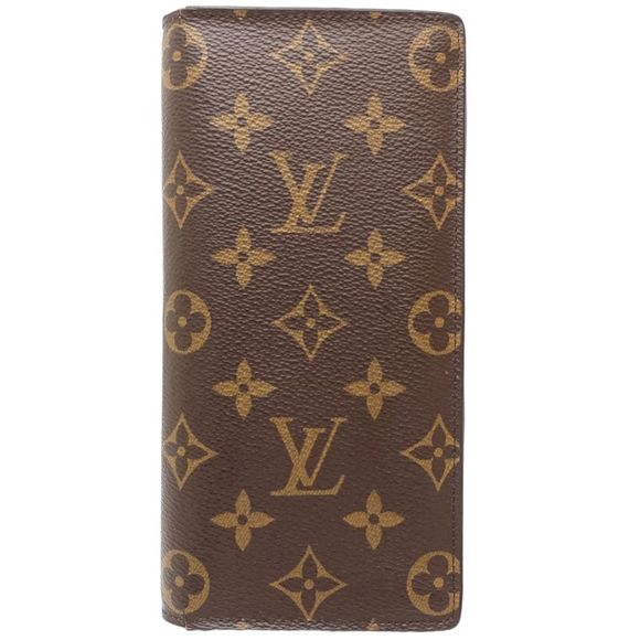 LOUIS VUITTON Brown Monogram Wallet - Picture 1 of 10